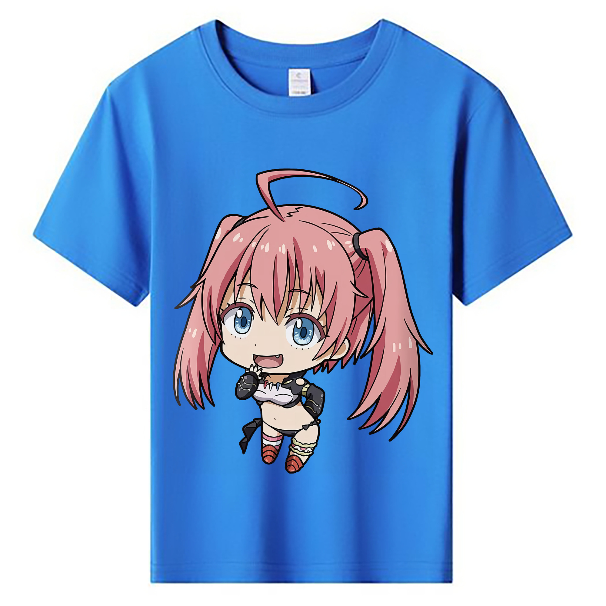 （画像用） 転スラ Regarding Reincarnated to Slime 綿100％キッズTシャツ（フロントプリント）